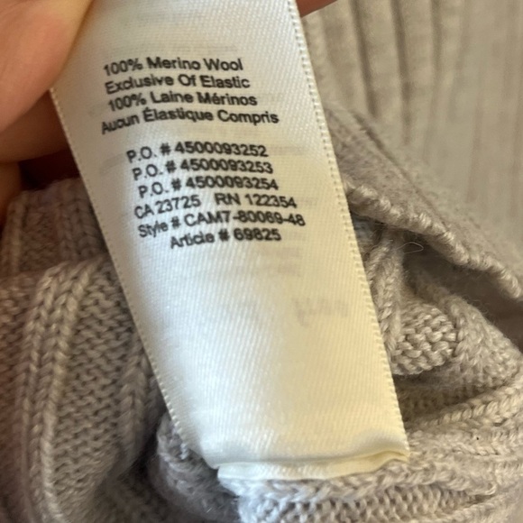 Wilfred Free Aritzia Bianca Dress - Merino Wool Turtleneck Sweater Dress - Picture 9 of 13